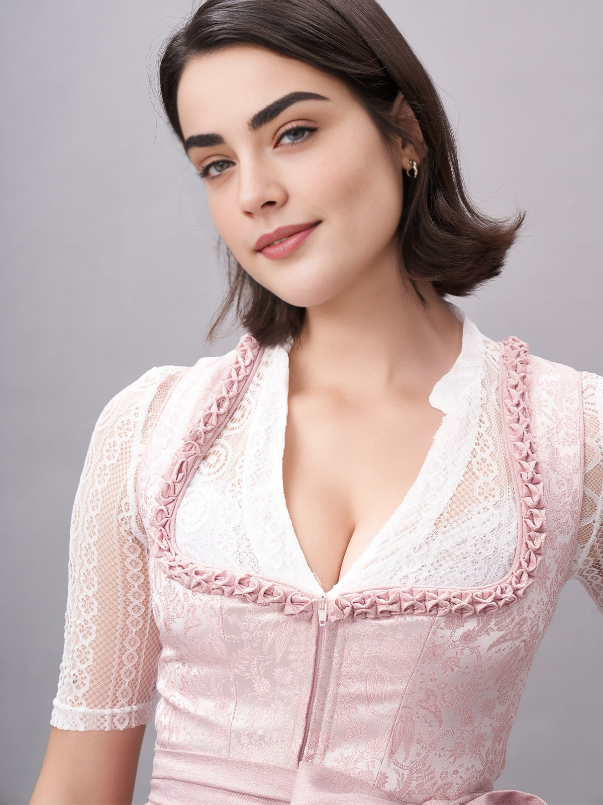 Ehreer Dirndl in Rosa