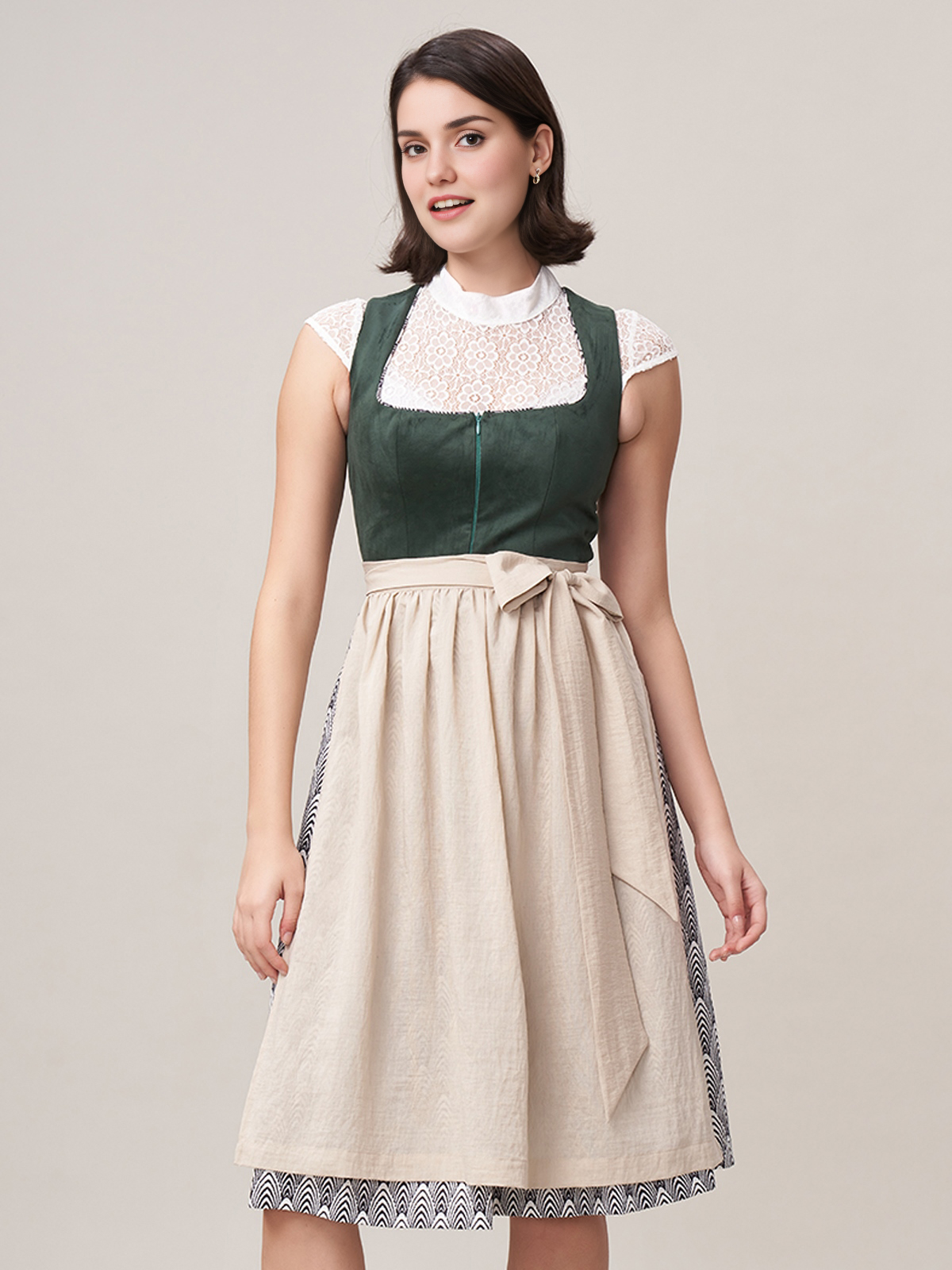 Dirndl in Rot und Schwarz – ein Blickfang auf jedem Fest