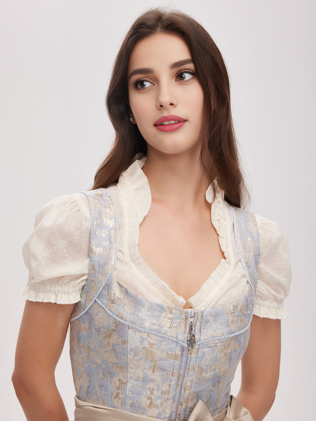 Dirndl in Blau