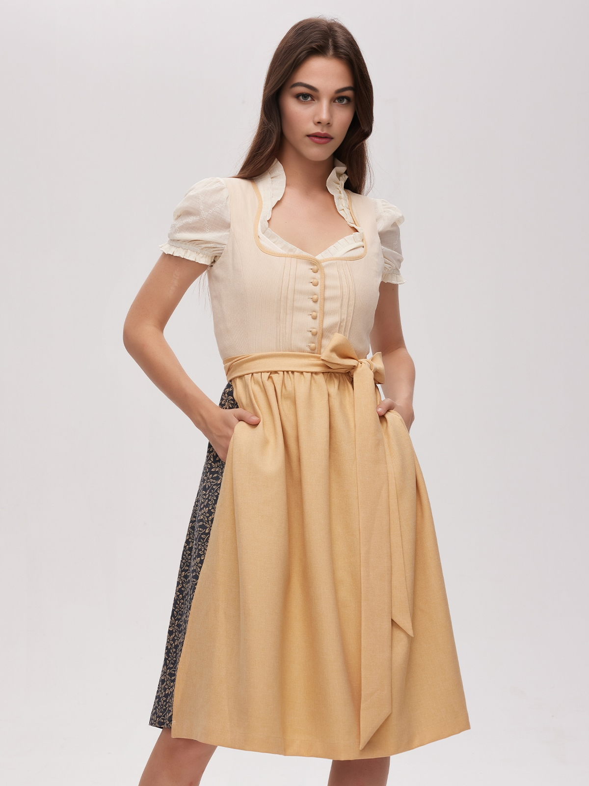 Dirndl Julia in Gelb