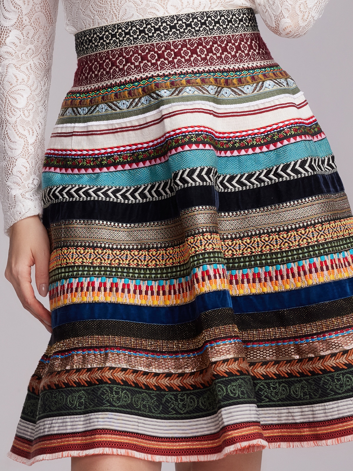 Samt Blau Dirndl