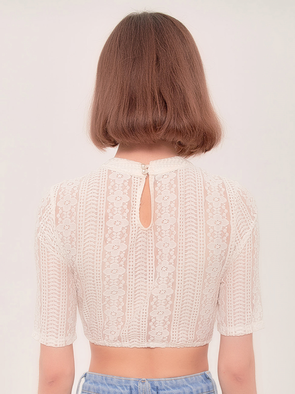 Dirndl-Bluse in Weiß