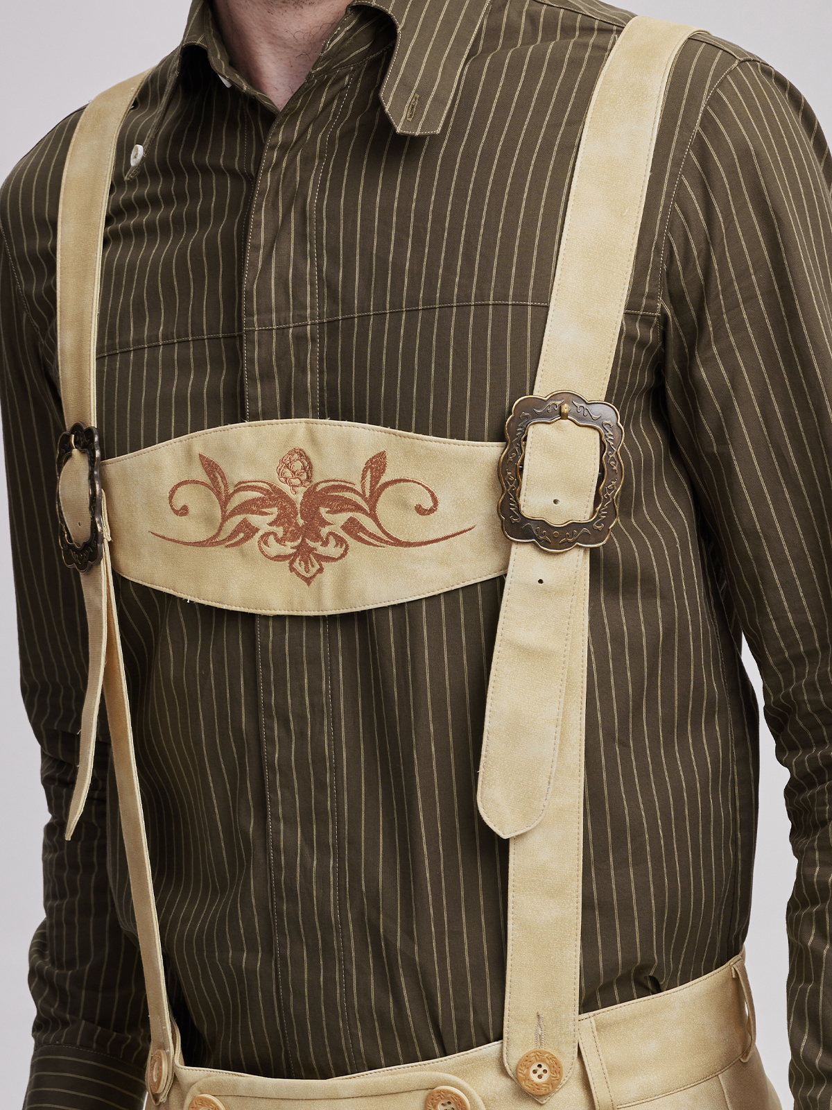 Dirndl in Blau und Grün